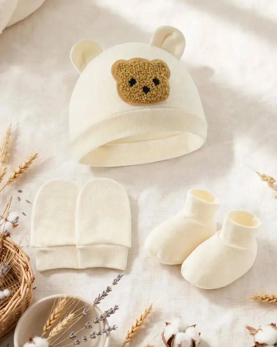 Set osito crema
